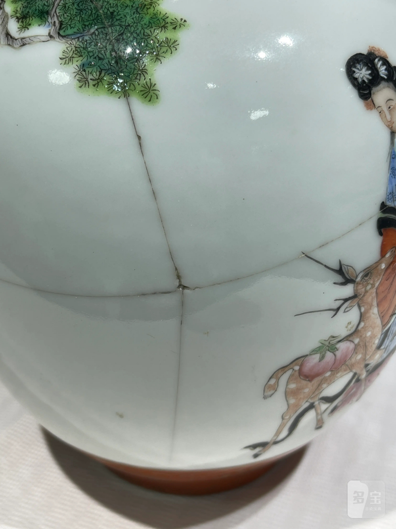 清代 粉彩瓷器一组四件 - 图25